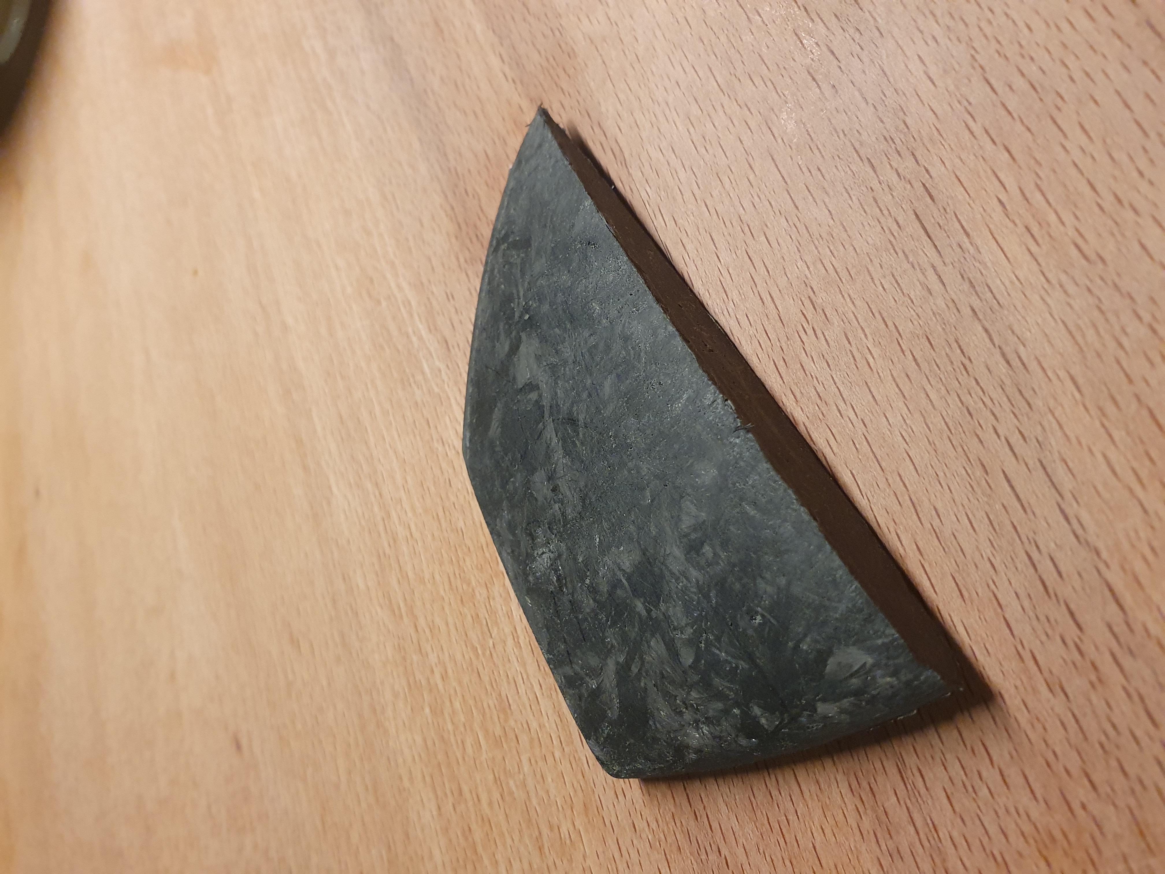 Forged carbon fin