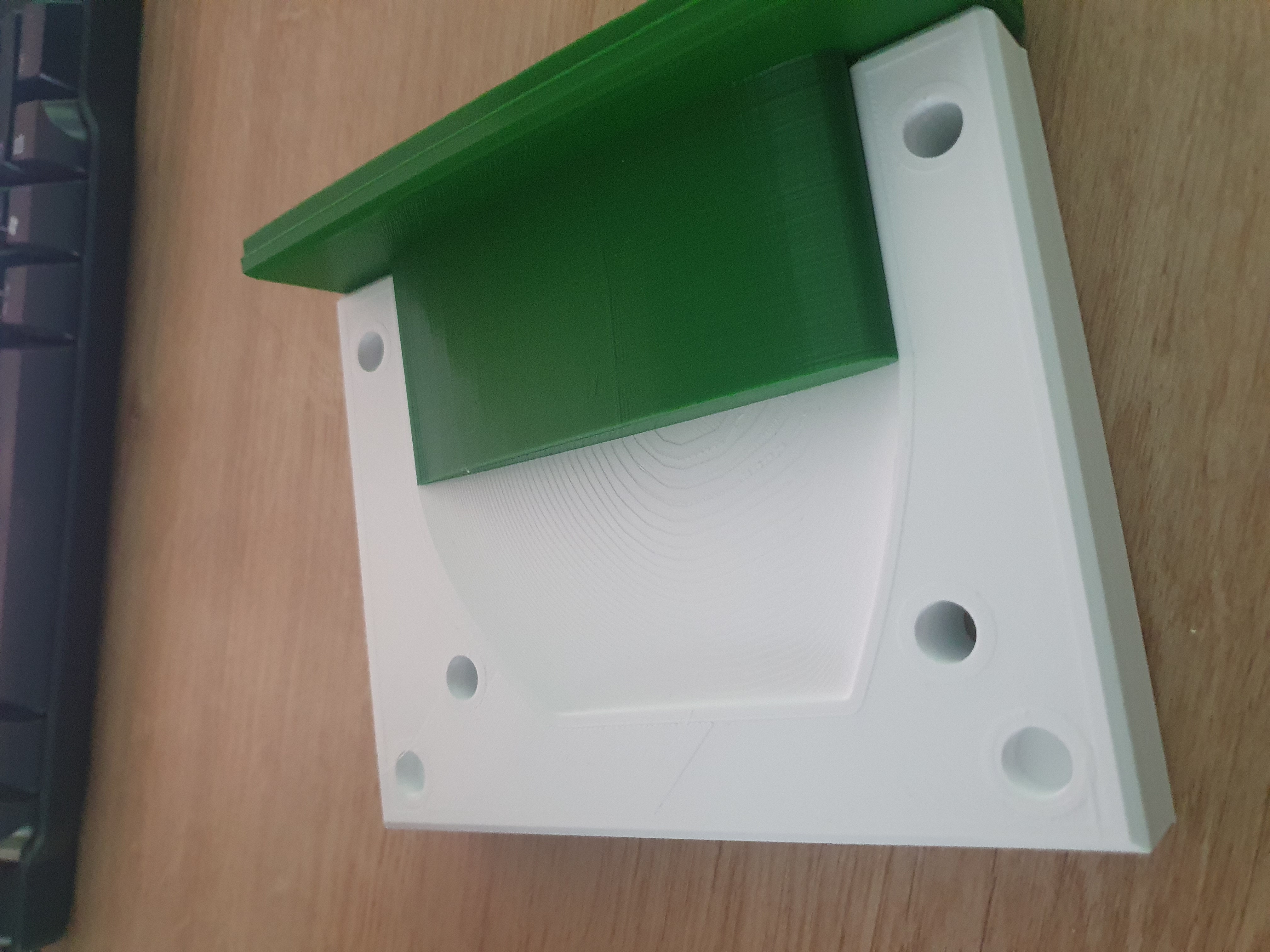 3D-printed mould (clean)